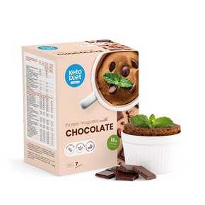 Proteinový mugcake KetoDiet – příchuť čokoláda (7 porcí)