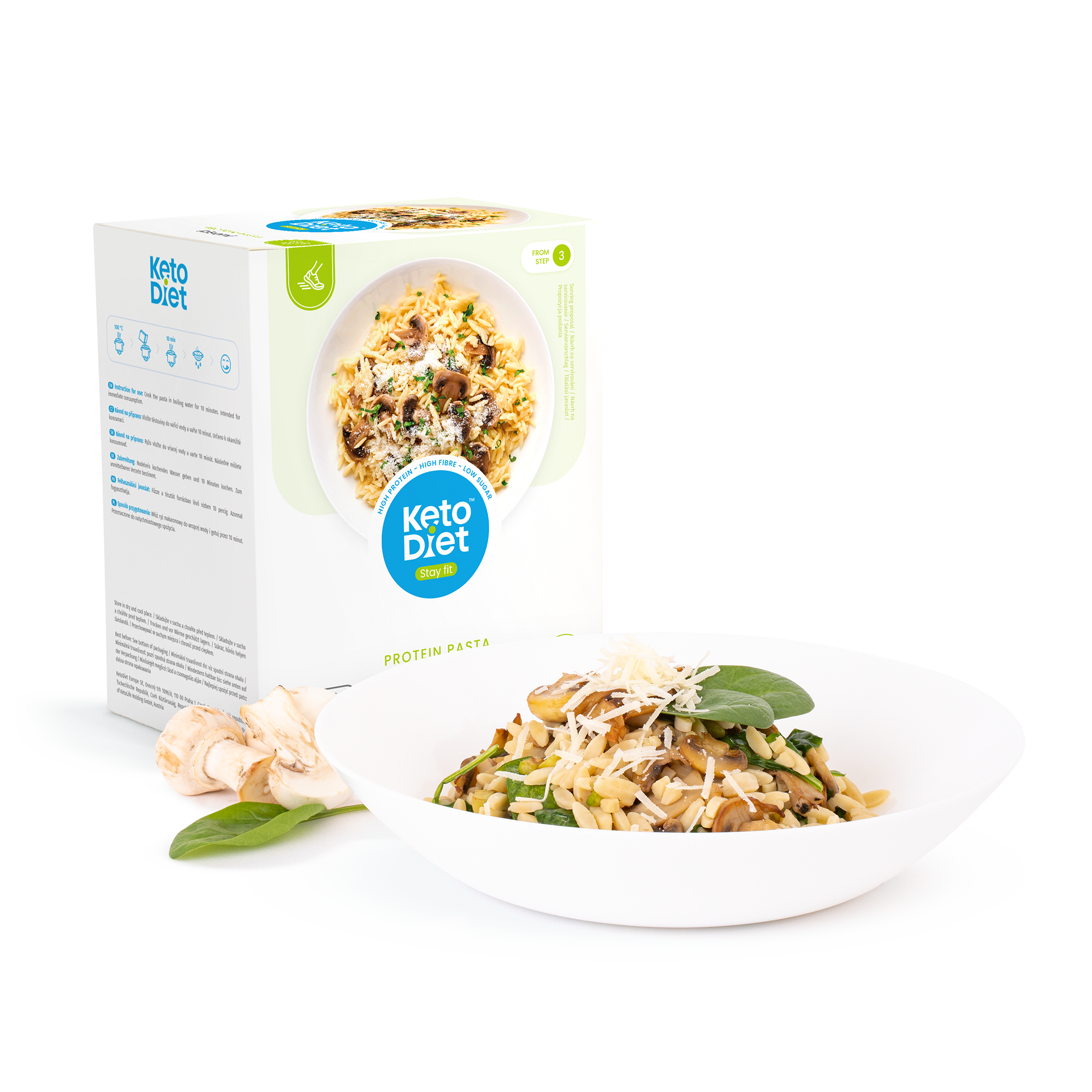 Proteinové těstoviny - risoni (500 g)