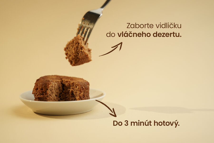 Proteínový mugcake – škorica & citrónová kôra