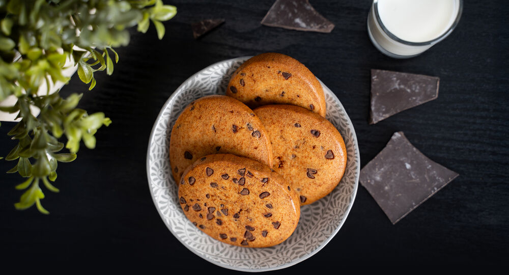 Proteínová cookie sušienka KetoDiet – s kúskami čokolády a kolagénom