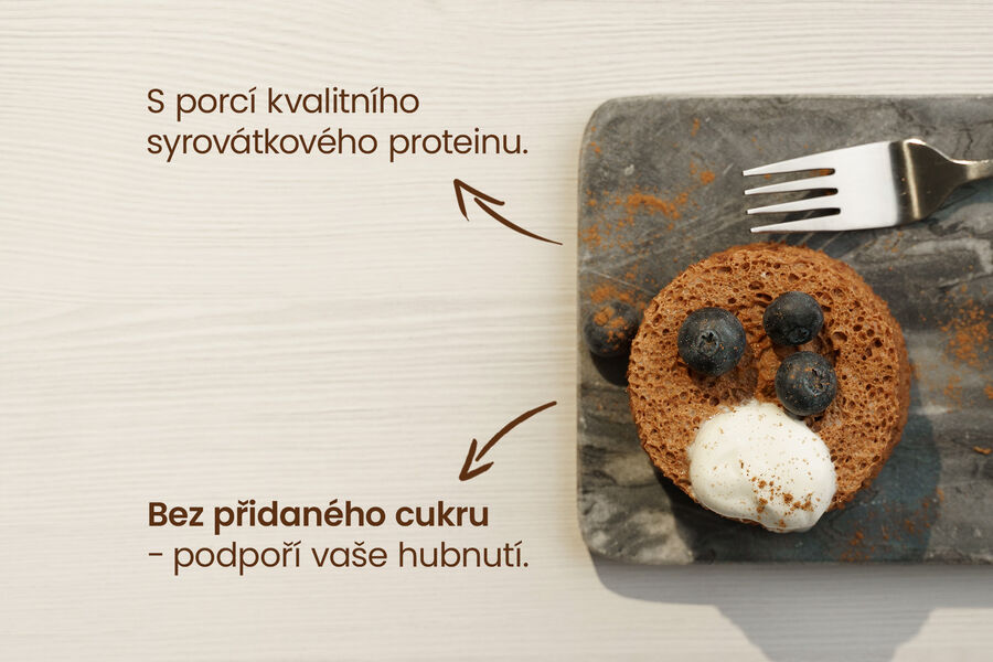 Proteinový mugcake – skořice & citronová kůra