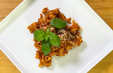 Recept na krůtí prsa s proteinovými risoni