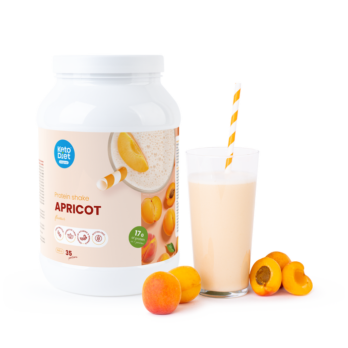 Proteínový nápoj – príchuť marhuľa