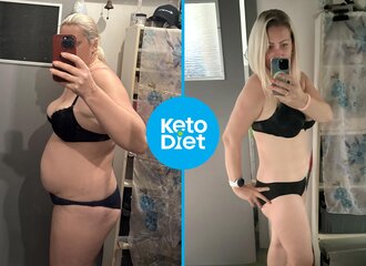 Proměna: Kateřina zhubla s KetoDiet