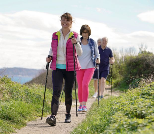 Nordic walking je sport pro všechny věkové kategorie. 