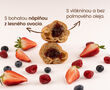 Proteínový croissant – náplň lesné plody