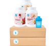 Kompletní MEDIUM proteinové nápoje na 9 týdnů (1. + 2. + 3. krok)