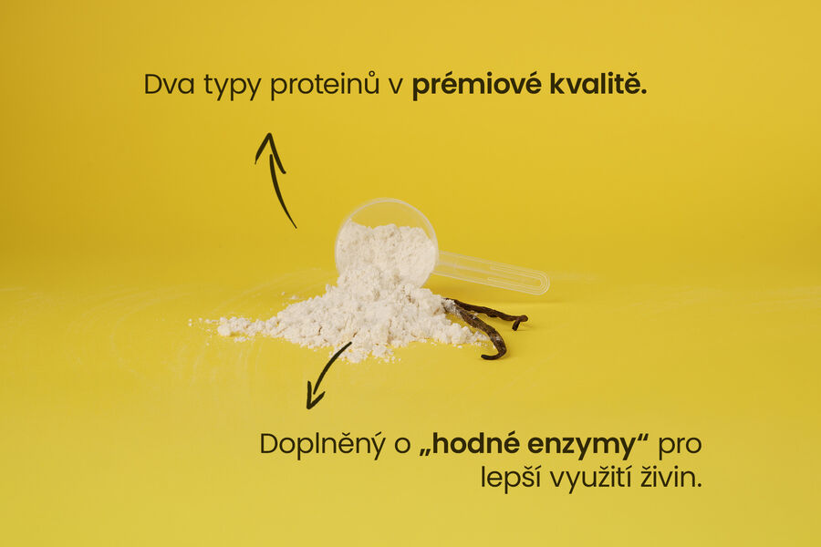 Proteinový nápoj – příchuť francouzská vanilka