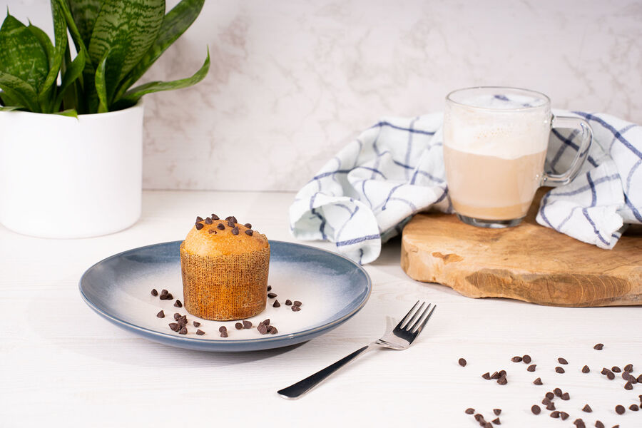 Proteínový muffin s kúskami čokolády (1 ks – 1 porcia)