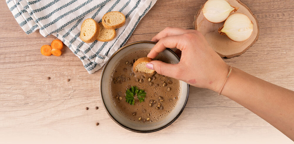 Proteinová polévka KetoDiet – čočková (7 porcí)