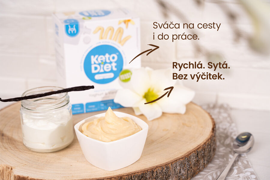 Proteinová kapsička – příchuť vanilka a jogurt 