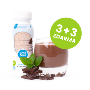 3 + 3 ZDARMA Proteinový drink – příchuť čokoláda