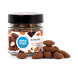 Mandle v proteínovej horkej čokoláde
