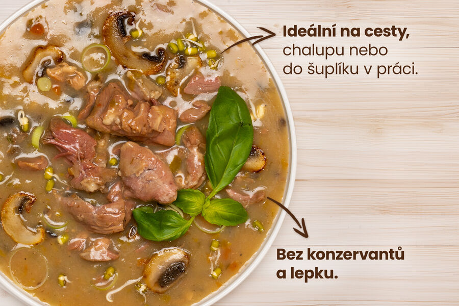 Hotové jídlo – krůta na asijský způsob 