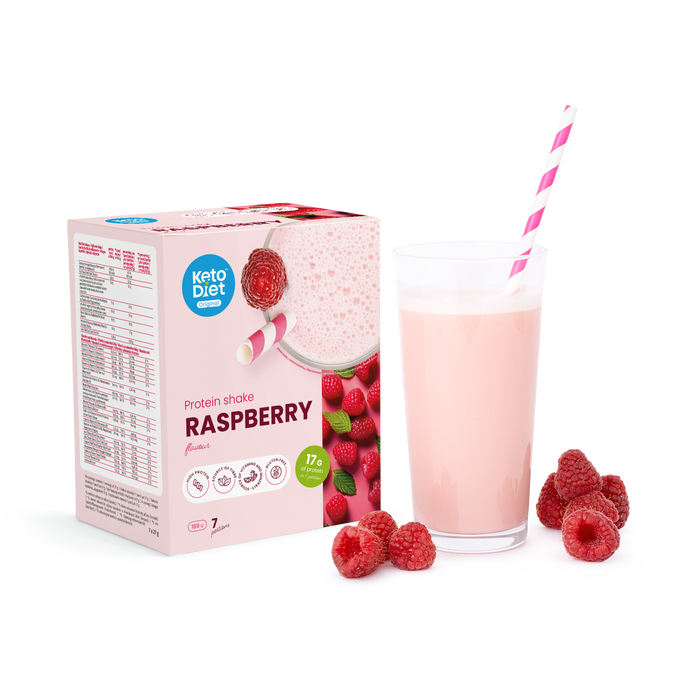 Proteínový nápoj – príchuť malina
