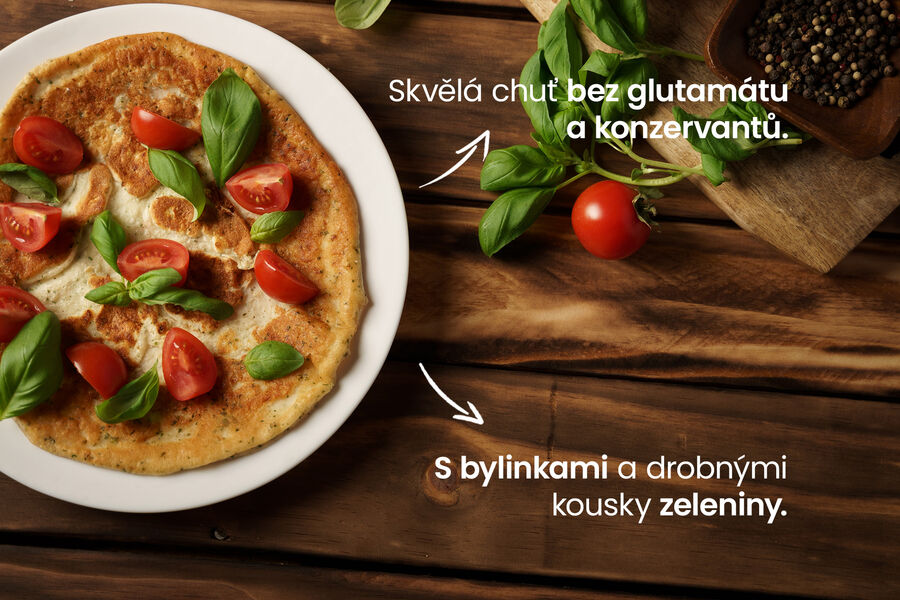 Proteinová omeleta – s bylinkami