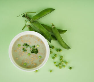 Proteinová polévka – hrášková