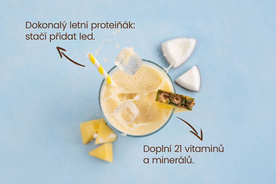 Proteinový nápoj KetoDiet – příchuť Piňa Colada (35 porcí)