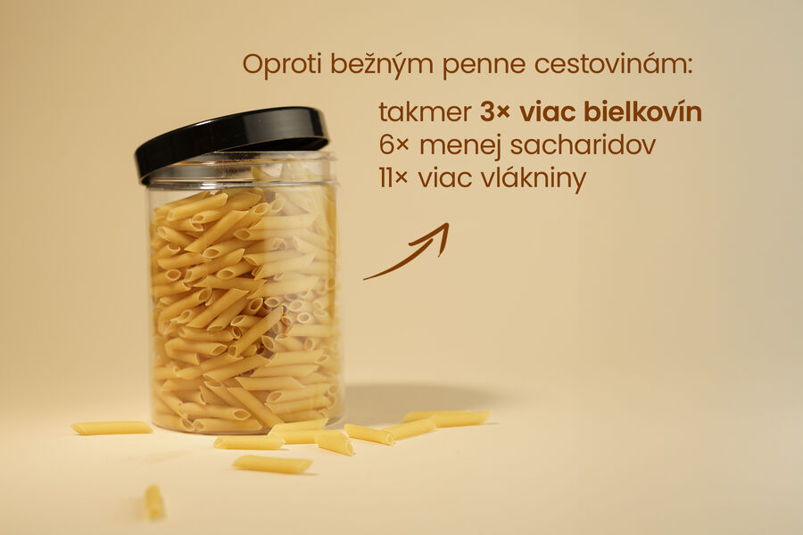 Proteínové cestoviny – penne