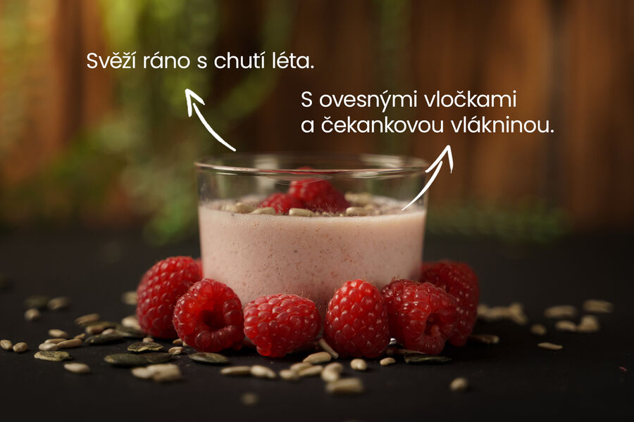 Proteinová kaše – příchuť malina