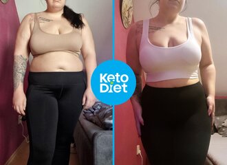 Denisa zhubla s KetoDiet