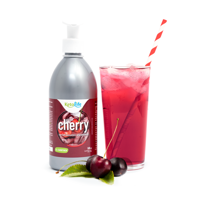 Nápojový koncentrát – příchuť cherry (500 ml)