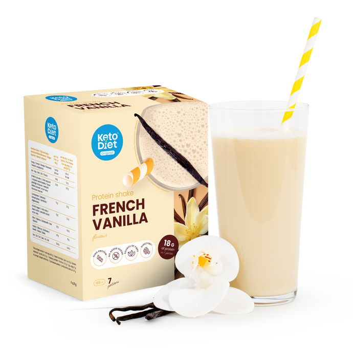 Proteínový nápoj – príchuť francúzska vanilka