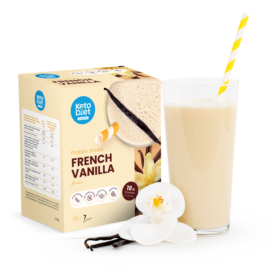 Proteínový nápoj – príchuť francúzska vanilka