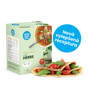 Proteínová omeleta – s bylinkami