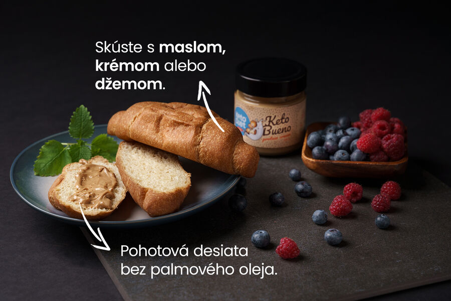 Proteínový croissant – maslová príchuť