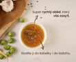 Proteinová polévka – hovězí s těstovinami