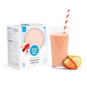 Proteínový nápoj – príchuť jahoda a banán (7 porcií)