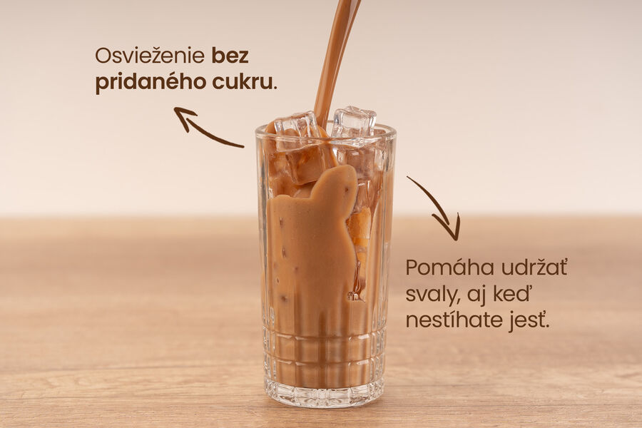 Proteínový nápoj – príchuť ľadové cappuccino