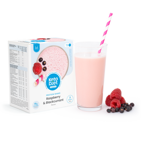 Proteínový nápoj – príchuť malina a čierne ríbezle (7 porcií)