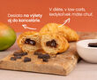 Proteínový croissant – náplň čokoláda & mango