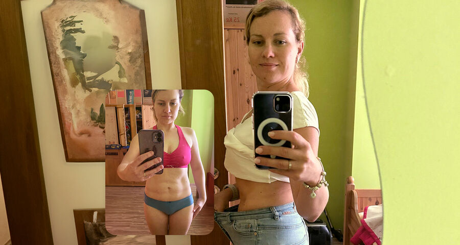 Michaela zhubla s KetoDiet: foto PŘED a PO dietě