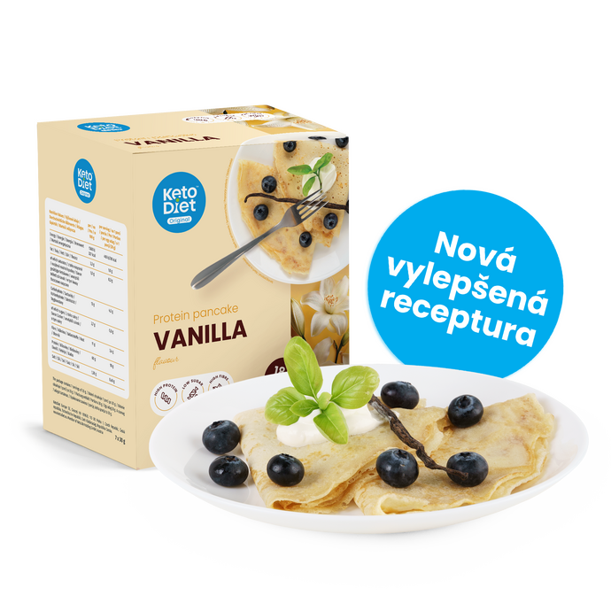 Proteinová palačinka – příchuť vanilka