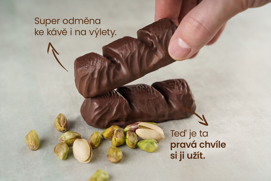 Keto Bueno Pistachio – křupavé oplatky