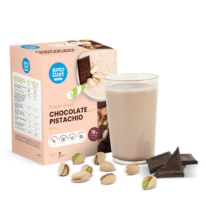 Proteínový nápoj – príchuť čokoláda & pistácie