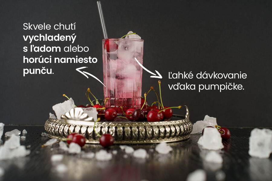 Nápojový koncentrát – príchuť višňa