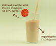 Proteínový nápoj – príchuť Matcha latté & jahoda