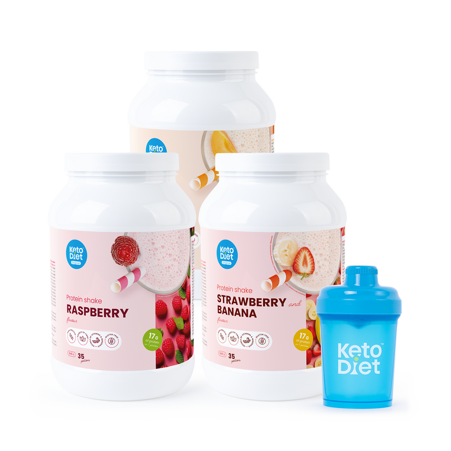 Proteínové nápoje na 3 týždne – MEDIUM 1. krok