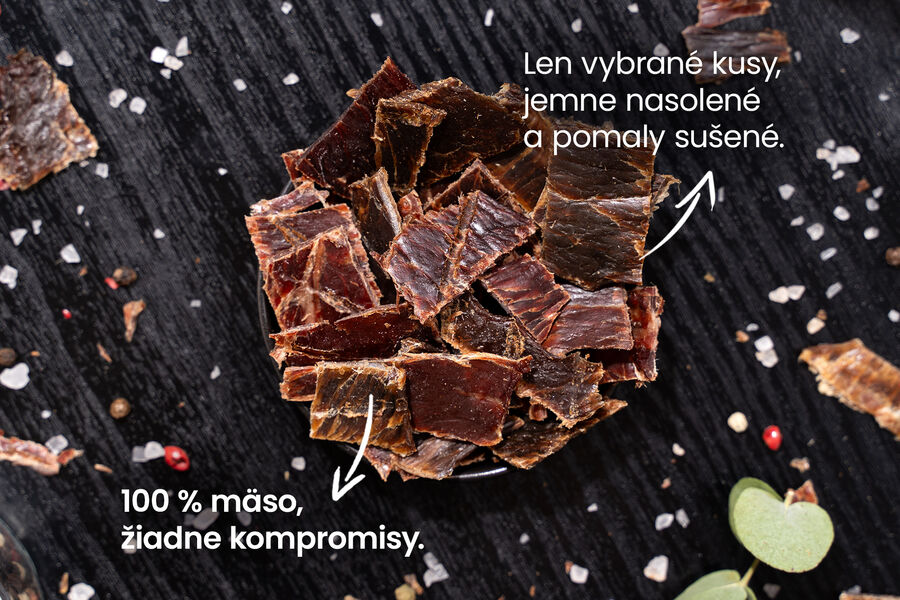 Sušené mäso – hovädzie