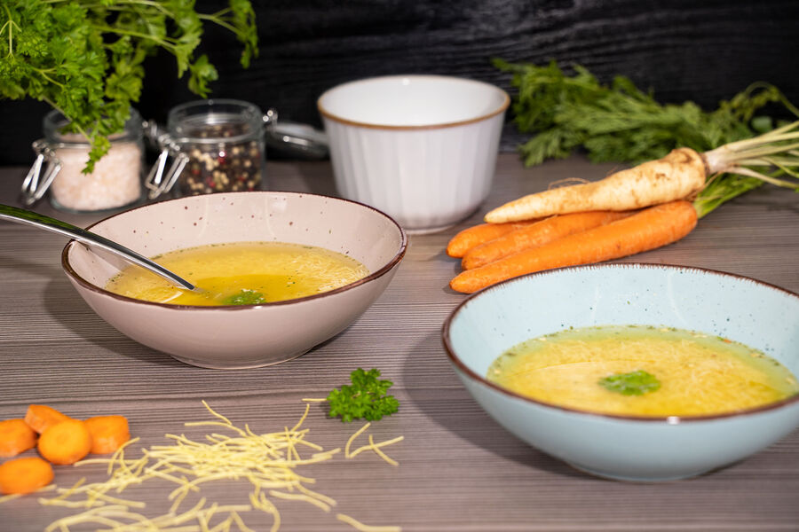 Proteinová polévka KetoDiet – kuřecí s nudlemi (7 porcí)