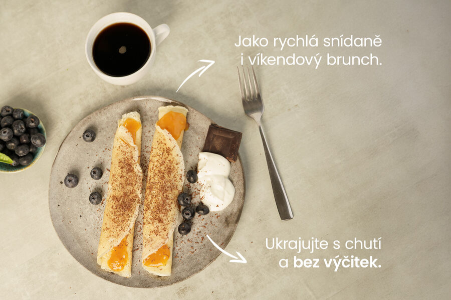 Proteinová palačinka – příchuť vanilka