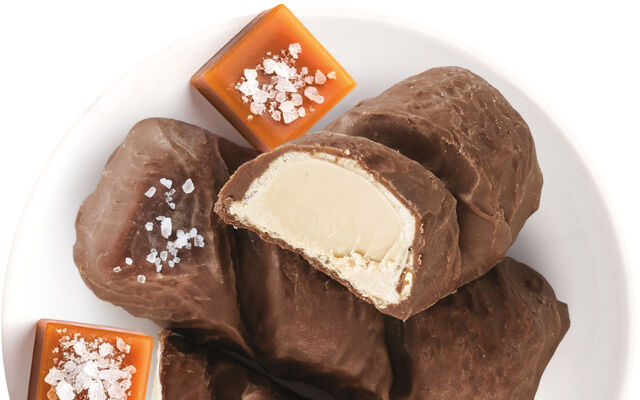 Keto Bueno Salted Caramel – chrumkavé oblátky (7 porcií)