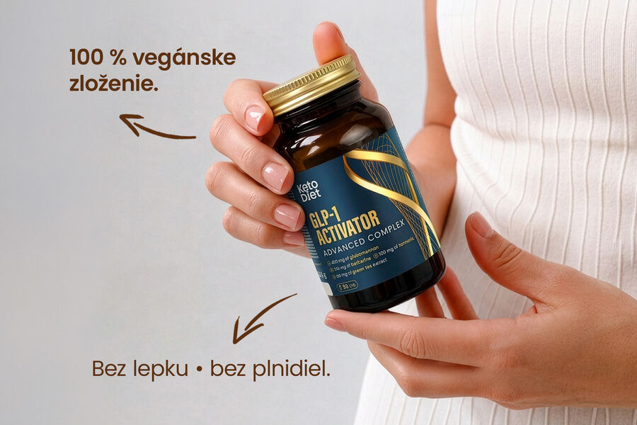 Výživový doplnok KetoDiet GLP-1 Activator – Metabolic Balance s berberínom (90 kapsúl)