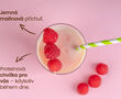 Proteinový nápoj – příchuť malina