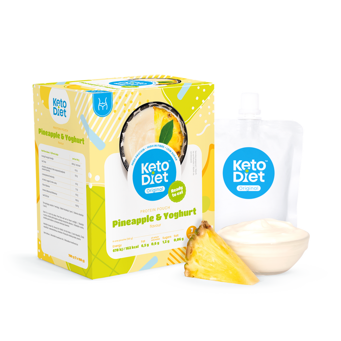 Proteinová kapsička – příchuť ananas a jogurt (7 porcí)