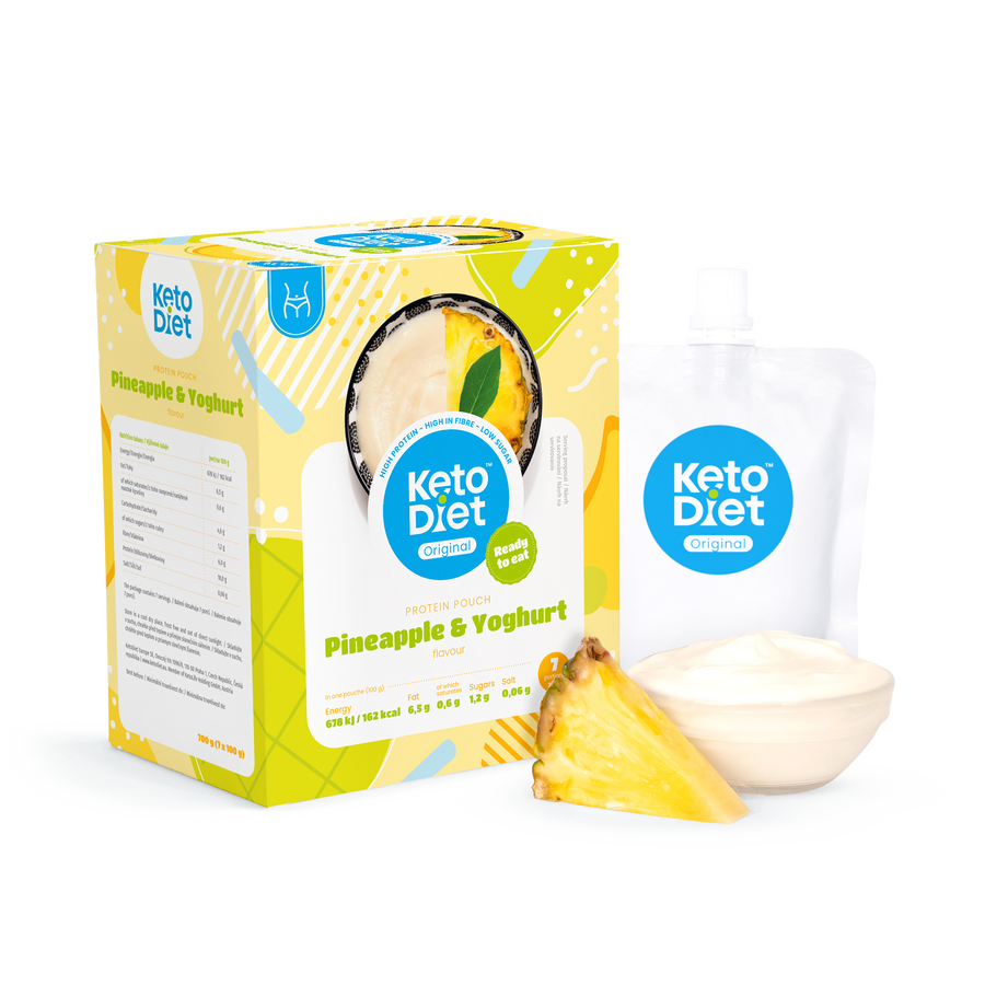 Proteinová kapsička – příchuť ananas a jogurt (7 porcí)